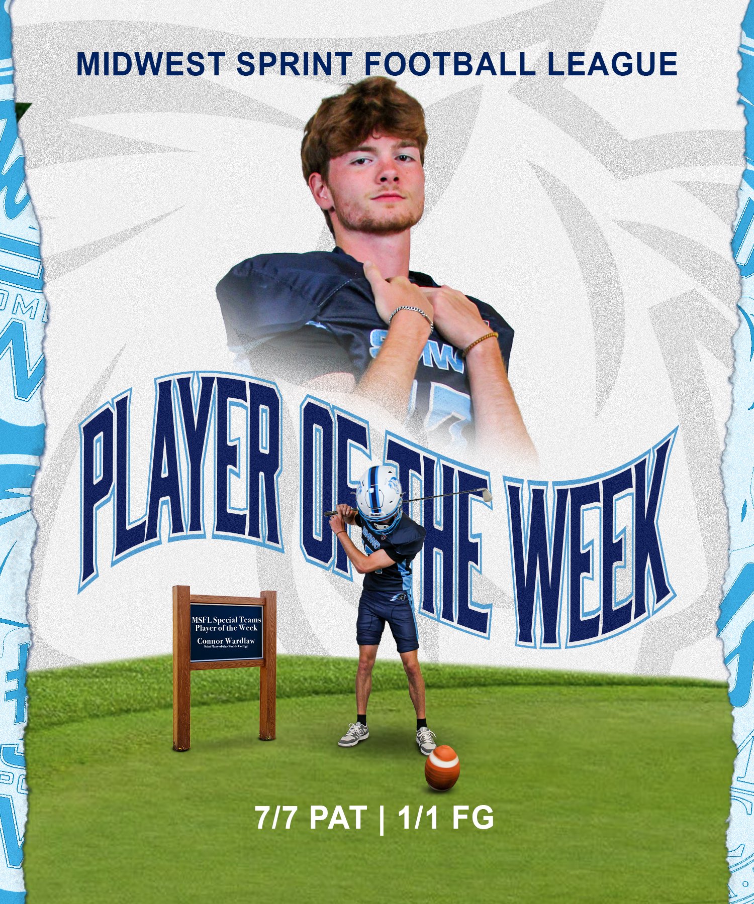 Special Teams Player of the Week (Week 6) -- Connor Wardlaw, SMWC